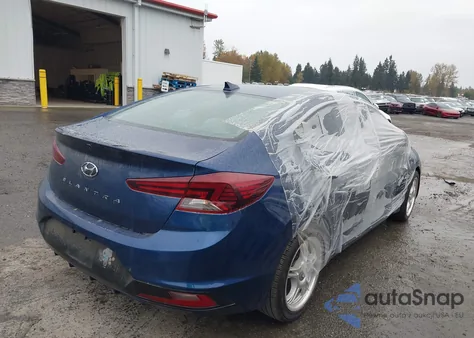 2020 Hyundai Elantra Sel z USA, uszkodzony, nr VIN 5NPD84LF2LH578061